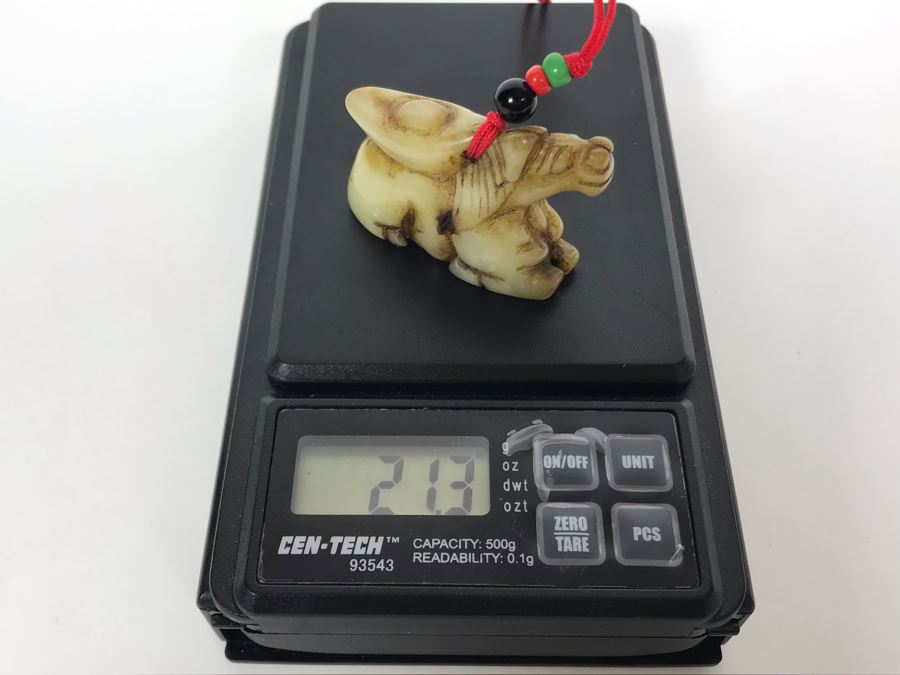 Vintage Carved Jade Chinese Figurine [Photo 7]