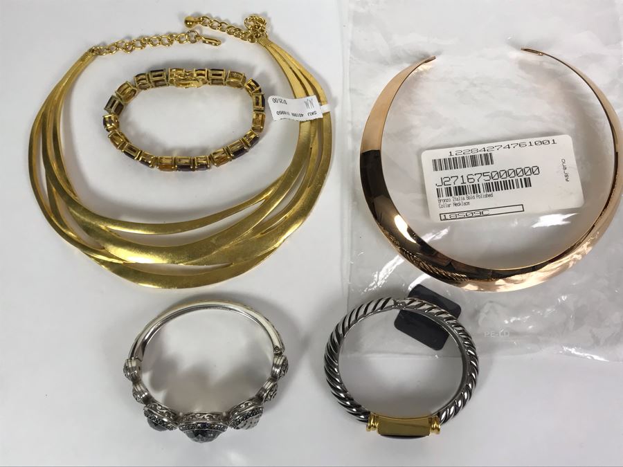 JUST ADDED - (2) New Necklaces (One With $125 Tag) And (3) Bracelets [Photo 3]