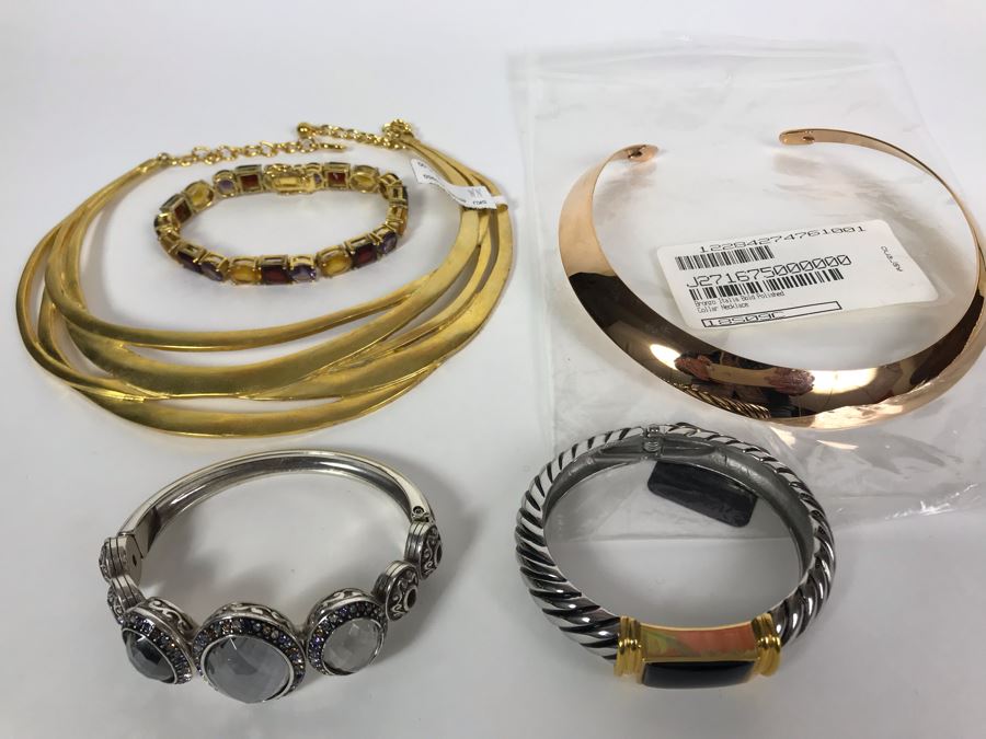 JUST ADDED - (2) New Necklaces (One With $125 Tag) And (3) Bracelets [Photo 4]