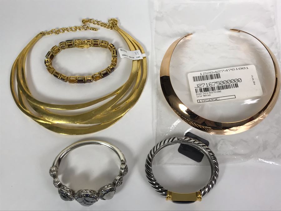 JUST ADDED - (2) New Necklaces (One With $125 Tag) And (3) Bracelets [Photo 2]