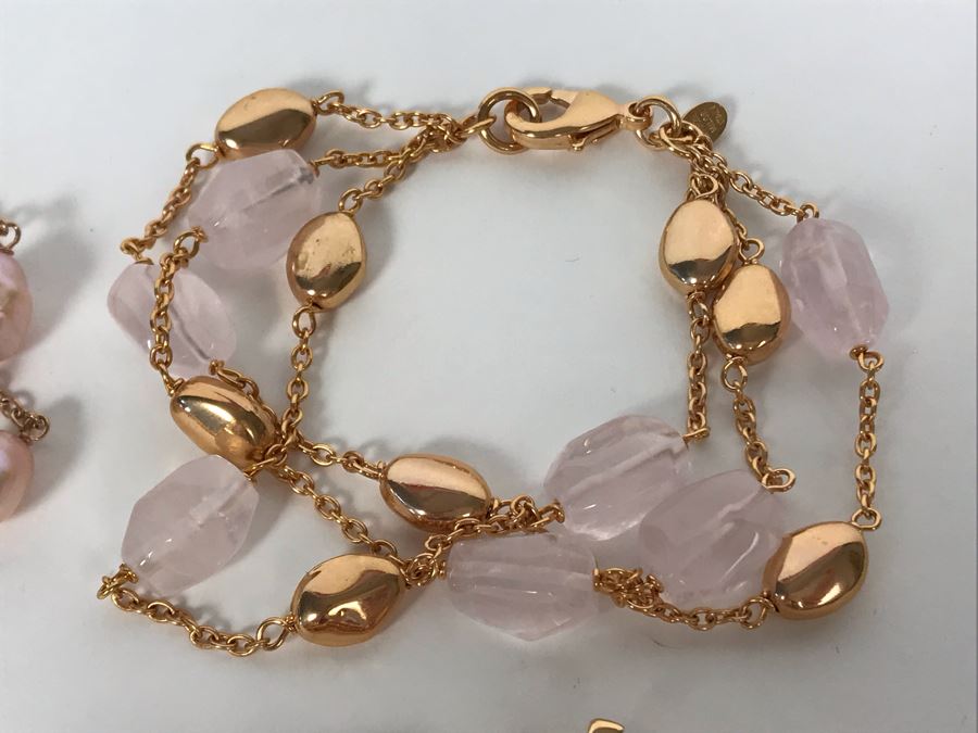 (4) Bronze Milor / Honora Pearl Italy Bracelets [Photo 7]