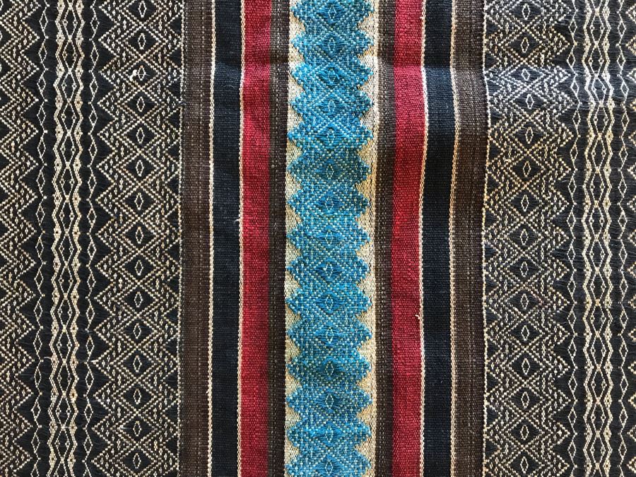 New Handmade Ethnic Throw Blanket 38W X 64L [Photo 3]