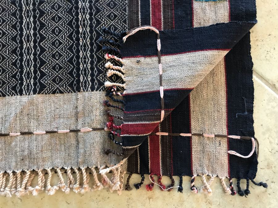 New Handmade Ethnic Throw Blanket 38W X 64L [Photo 5]