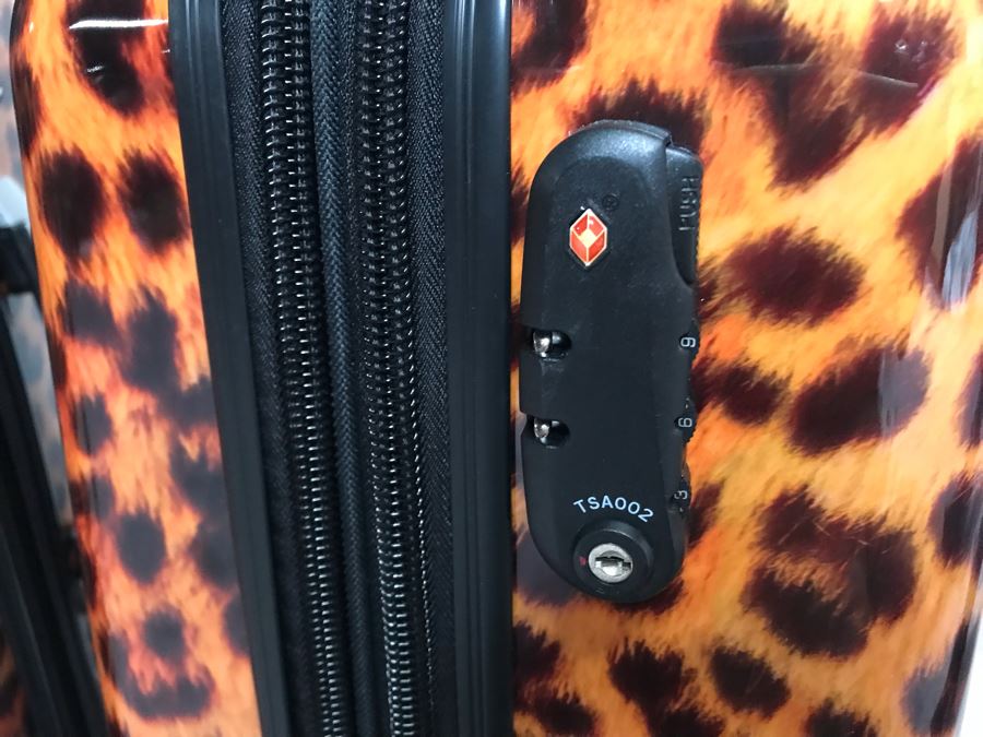 3-Piece Like New Heys Travel Luggage Animal Print [Photo 7]
