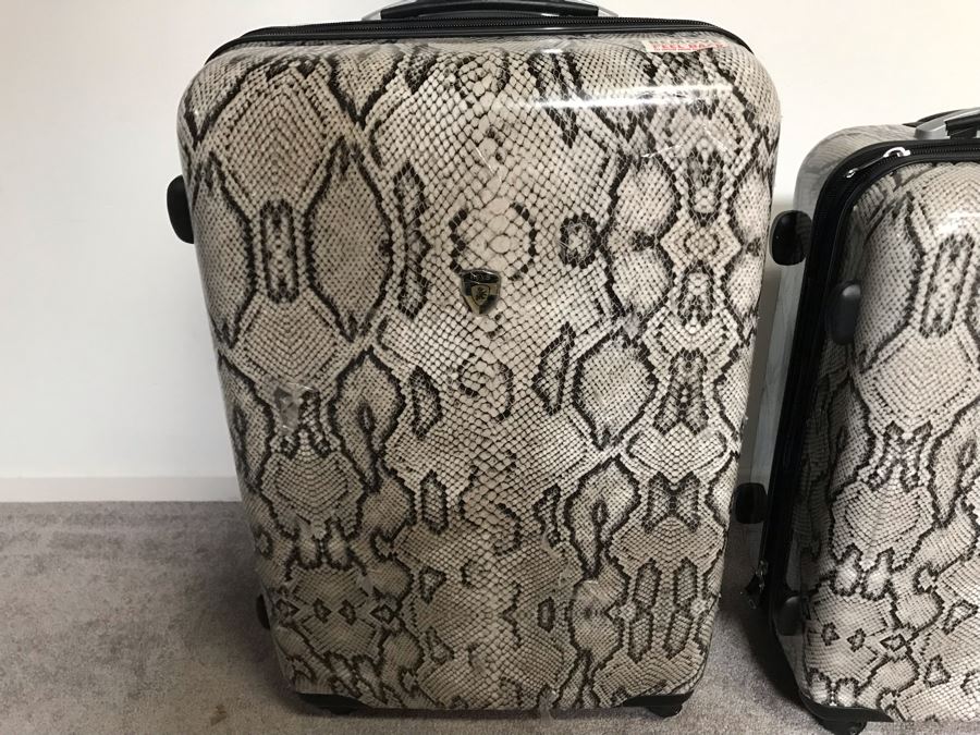 3-Piece Like New Heys Travel Luggage Animal Print [Photo 3]