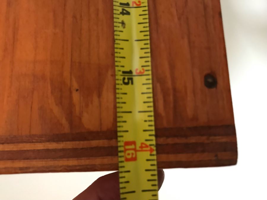 Pair Of Handmade Wooden Trunks Chests 31W X 16D X 16H [Photo 11]