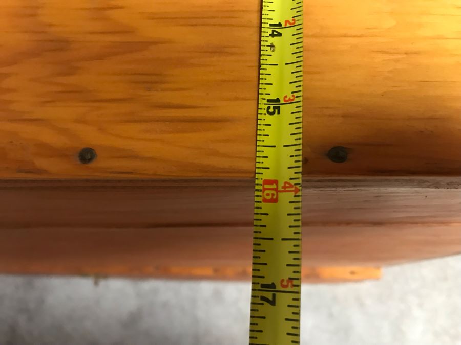 Pair Of Handmade Wooden Trunks Chests 31W X 16D X 16H [Photo 10]