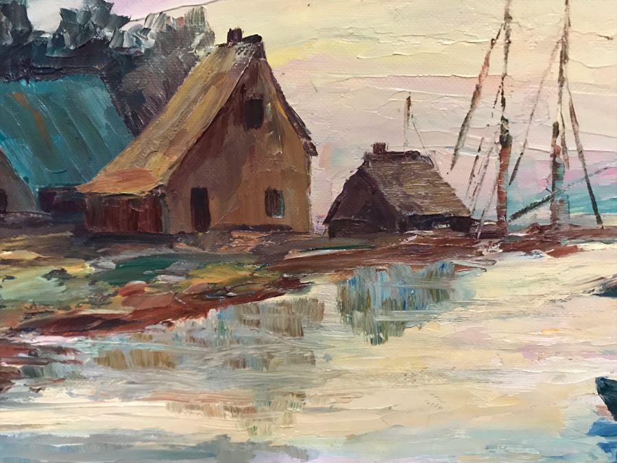 Original Jerry Hart Oil Painting 12 X 24 [Photo 7]