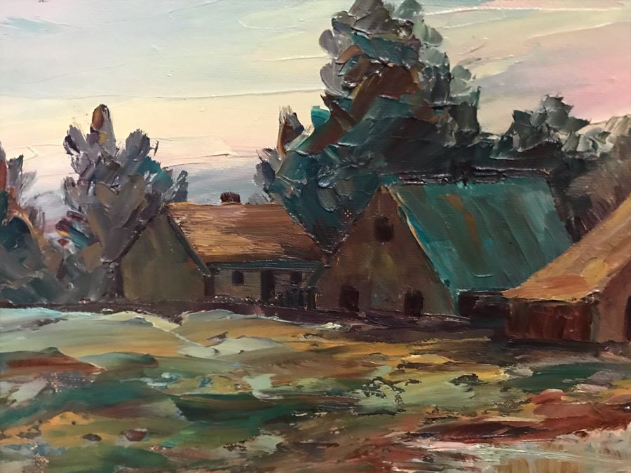 Original Jerry Hart Oil Painting 12 X 24 [Photo 8]