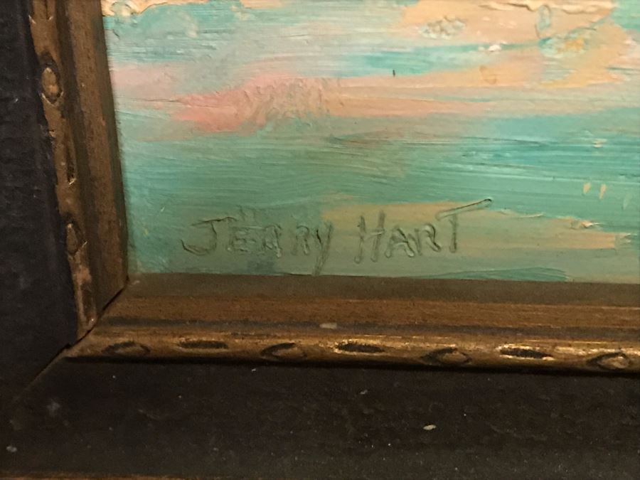 Original Jerry Hart Oil Painting 12 X 24 [Photo 9]