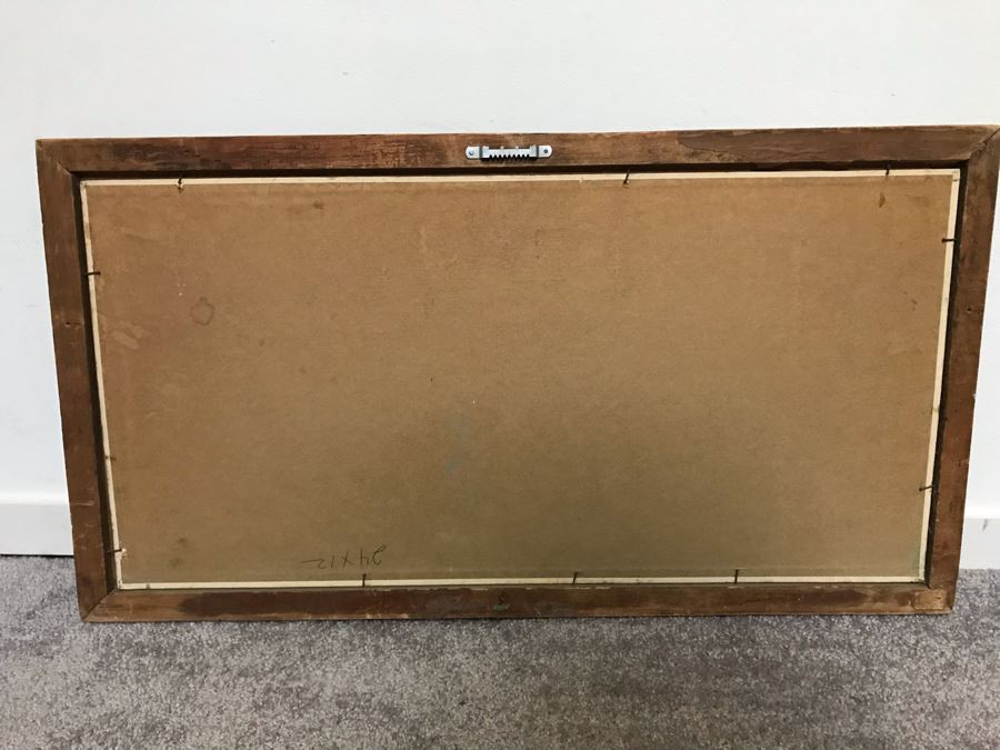 Original Jerry Hart Oil Painting 12 X 24 [Photo 10]