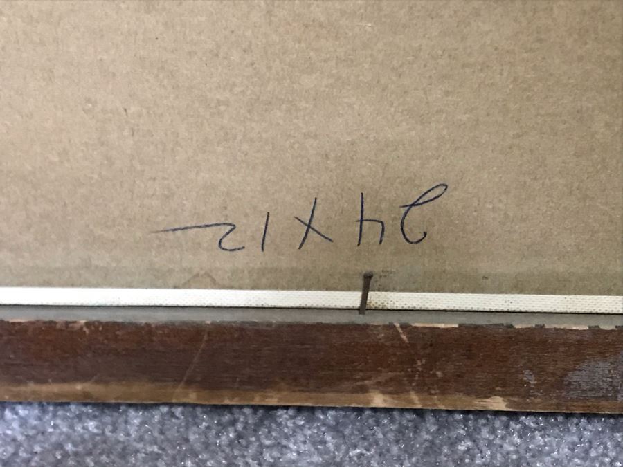 Original Jerry Hart Oil Painting 12 X 24 [Photo 11]