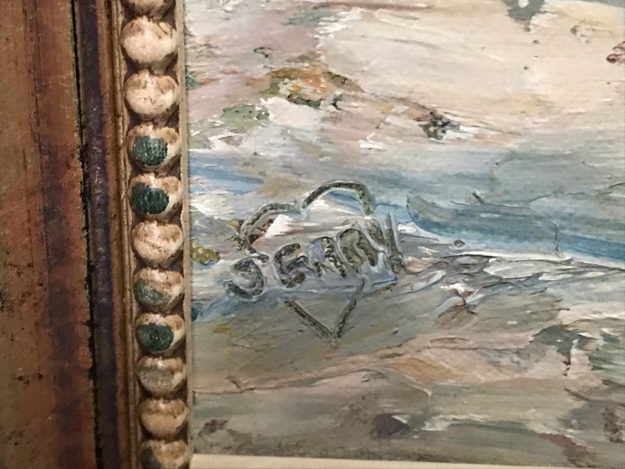 Original Jerry Hart Desert Plein Air Oil Painting 18 X 14 [Photo 9]