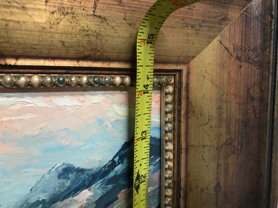 Original Jerry Hart Desert Plein Air Oil Painting 18 X 14 [Photo 10]