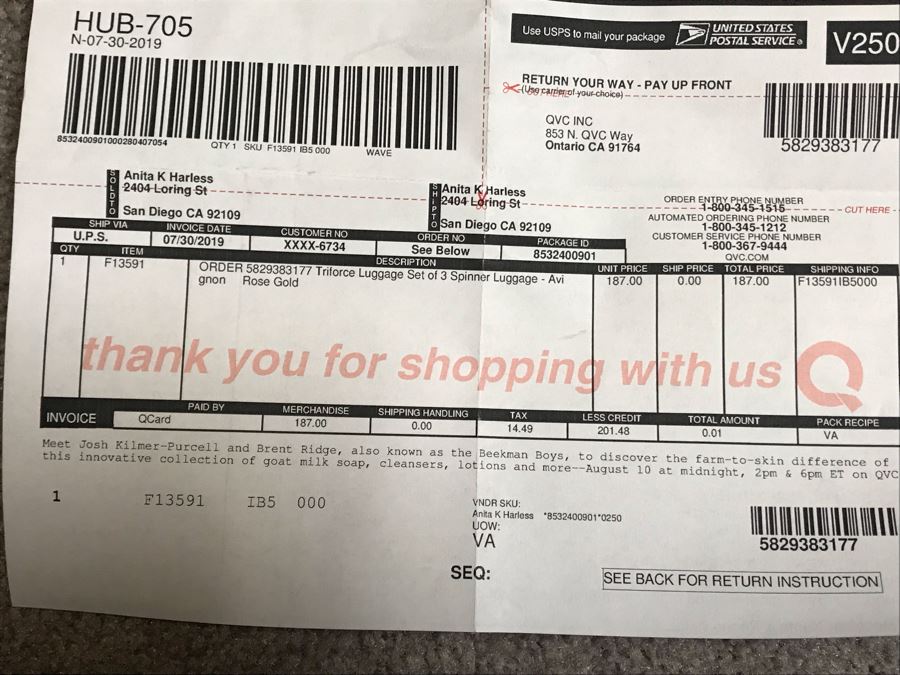 New Triforce Elite Luggage Set Of 3 Spinner Luggage - Avignon Rose Gold And New Triforce Paccking Cubes Collection [Photo 3]