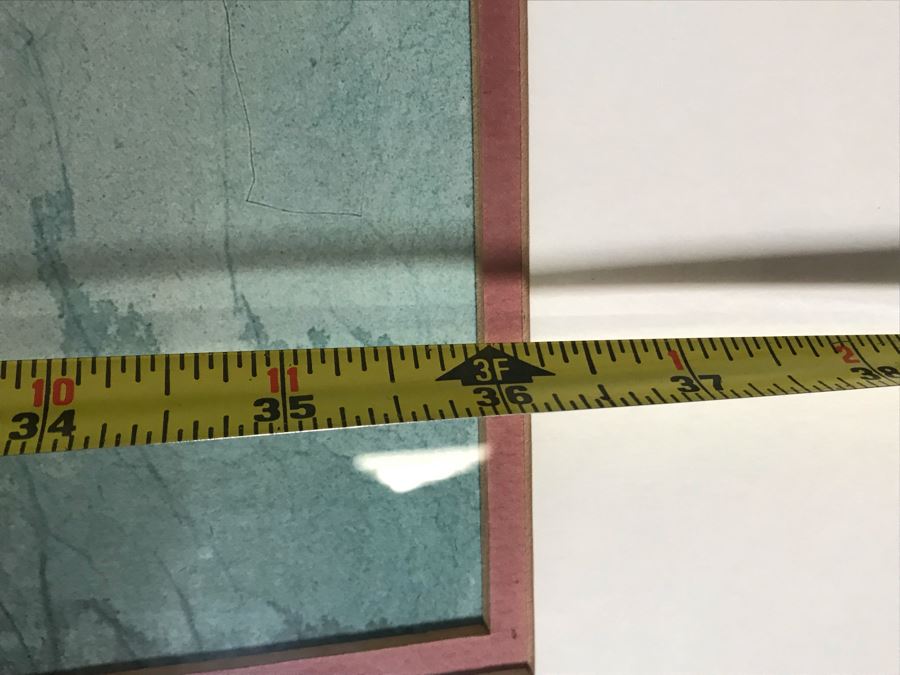 Large Hand Signed Limited Edition Print In Modern Silver Frame 36 X 27 [Photo 9]