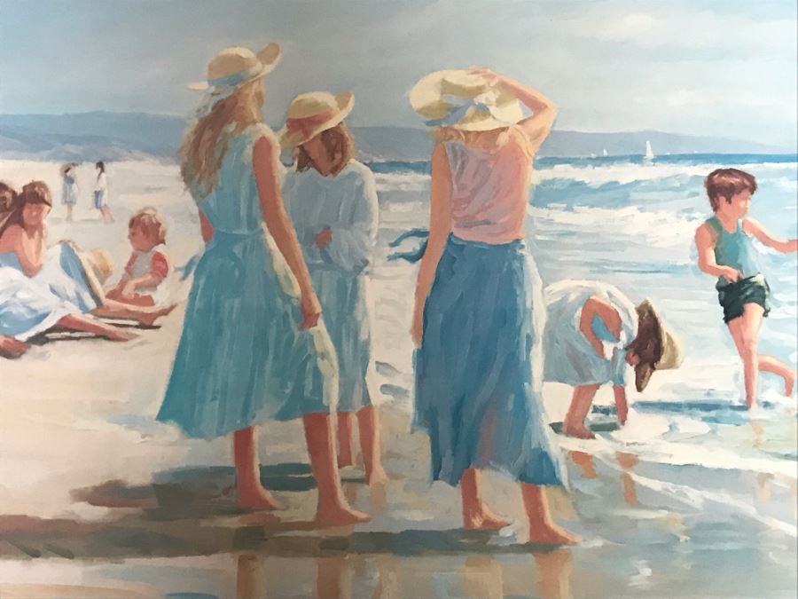 Hand Signed Robert Williams Laguna Beach Art A Fair 1988 Poster Print 33 X 29 [Photo 4]