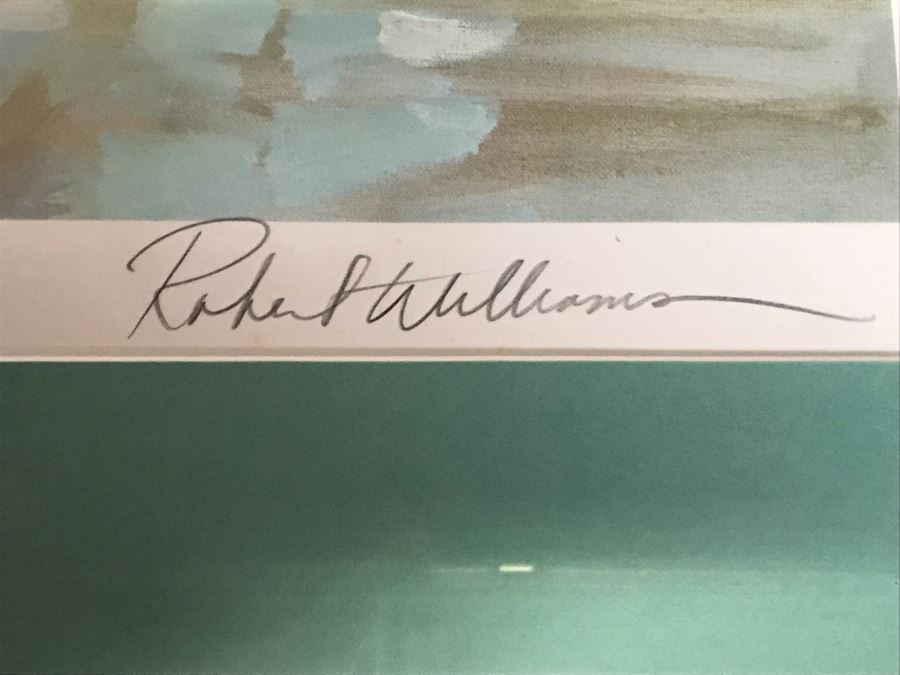 Hand Signed Limited Edition Robert Williams Print Titled 'Gold Coast Afternoon' 156 Of 250 32 X 27 [Photo 6]