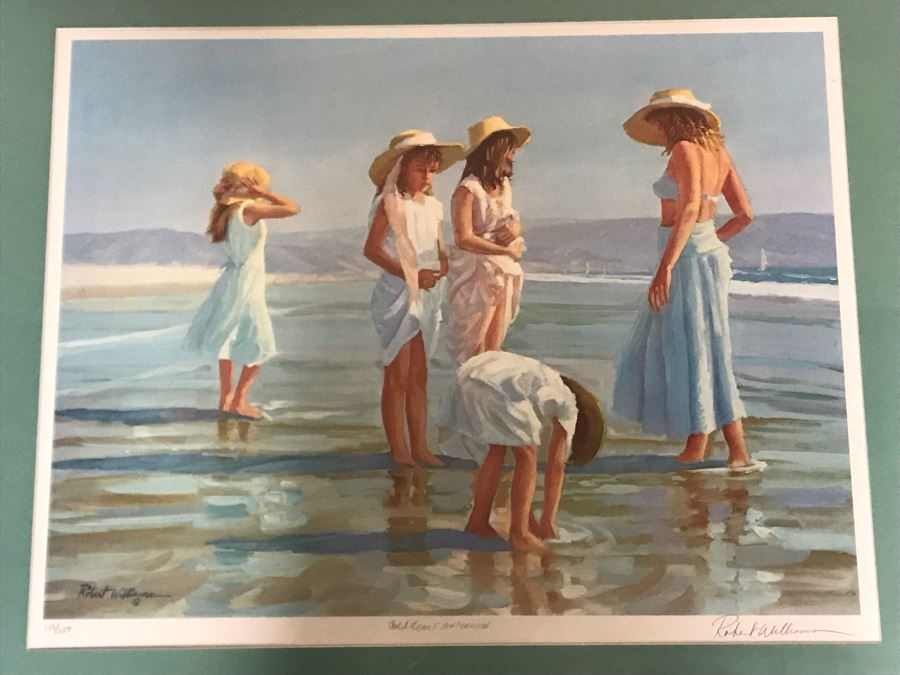 Hand Signed Limited Edition Robert Williams Print Titled 'Gold Coast Afternoon' 156 Of 250 32 X 27 [Photo 3]