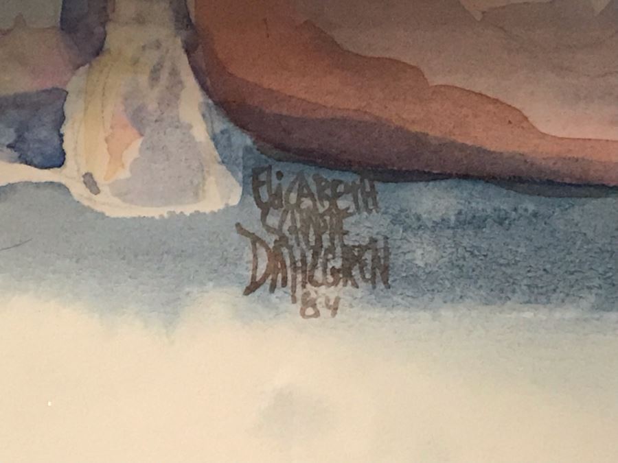 Original Portrait Painting Of Girl By Elizabeth Schoppe Dahlgren 41 X 33 [Photo 11]