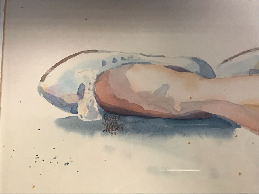 Original Portrait Painting Of Girl By Elizabeth Schoppe Dahlgren 41 X 33 [Photo 9]