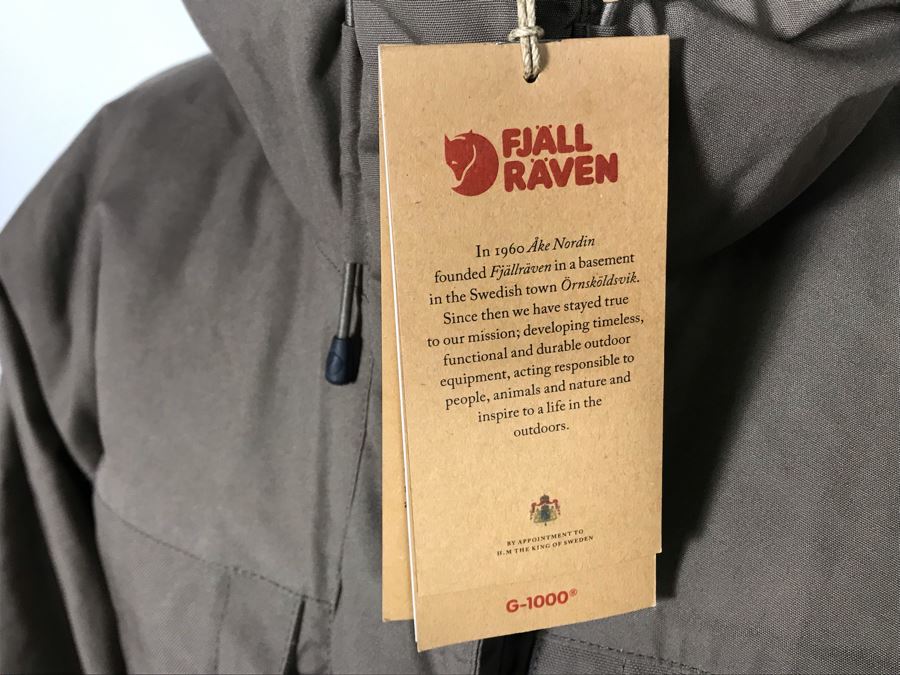 New With Tags Fjallraven G-1000 Barents Parka Made In Sweden Women's Size M Retails $430 [Photo 4]