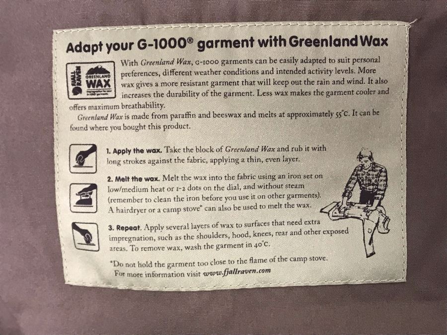 New With Tags Fjallraven G-1000 Barents Parka Made In Sweden Women's Size M Retails $430 [Photo 14]