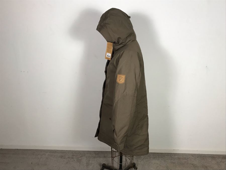New With Tags Fjallraven G-1000 Barents Parka Made In Sweden Women's Size M Retails $430 [Photo 3]