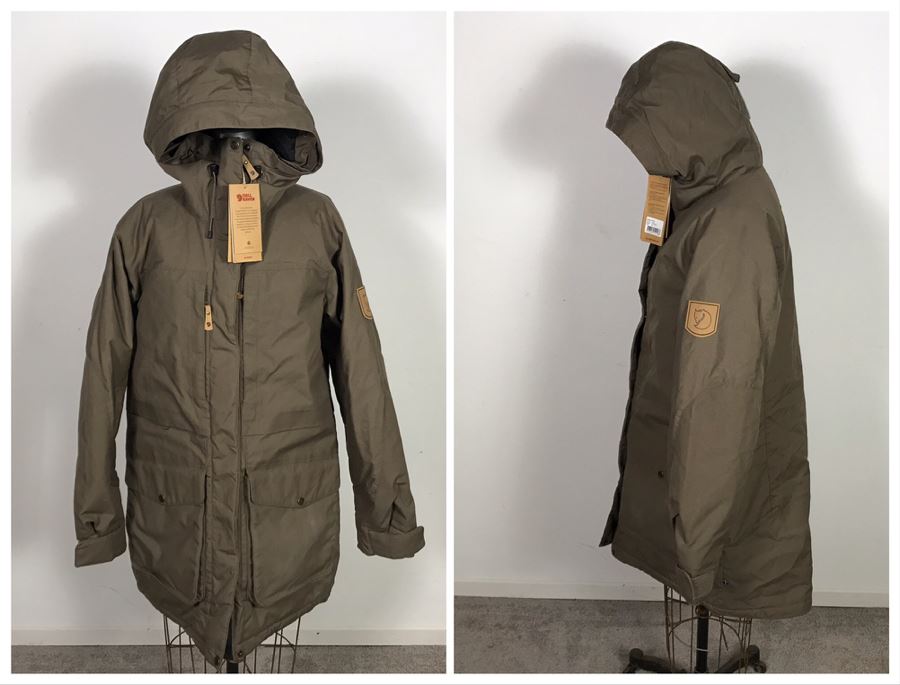 New With Tags Fjallraven G-1000 Barents Parka Made In Sweden Women's Size M Retails $430