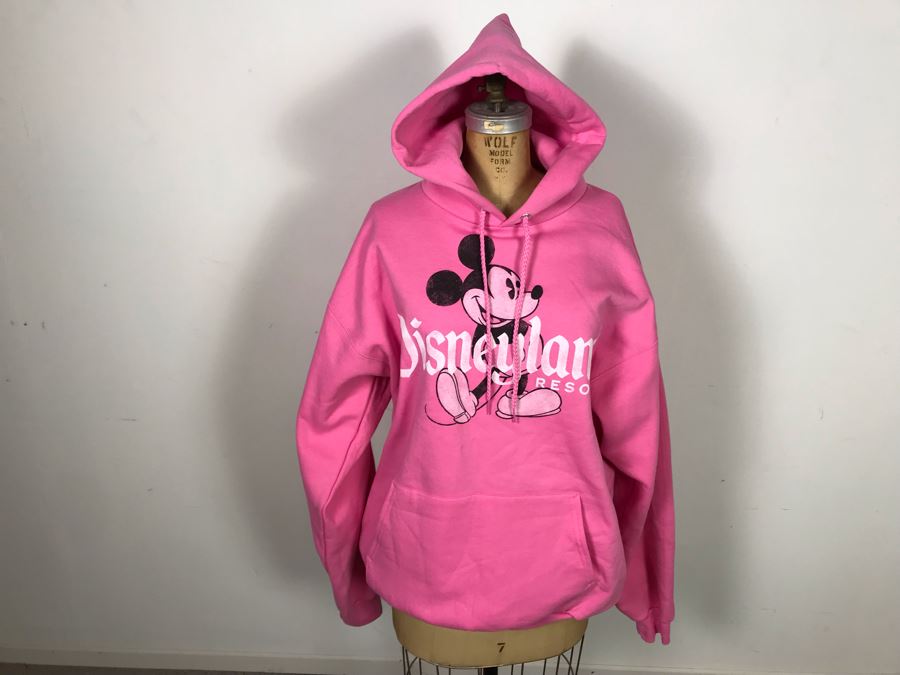 Disneyland Resort Mickey Mouse Hooded Sweater Size L [Photo 1]
