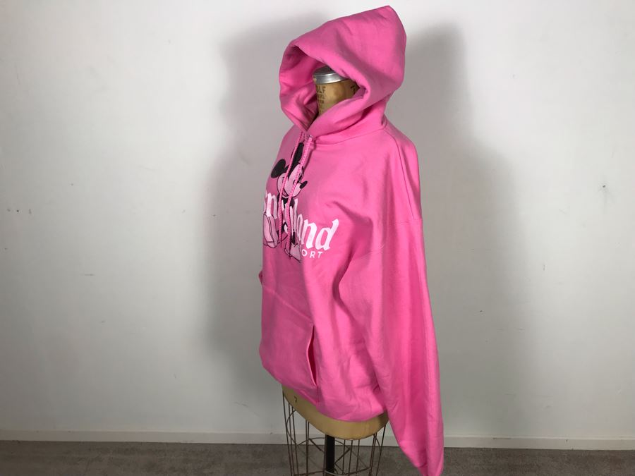 Disneyland Resort Mickey Mouse Hooded Sweater Size L [Photo 3]