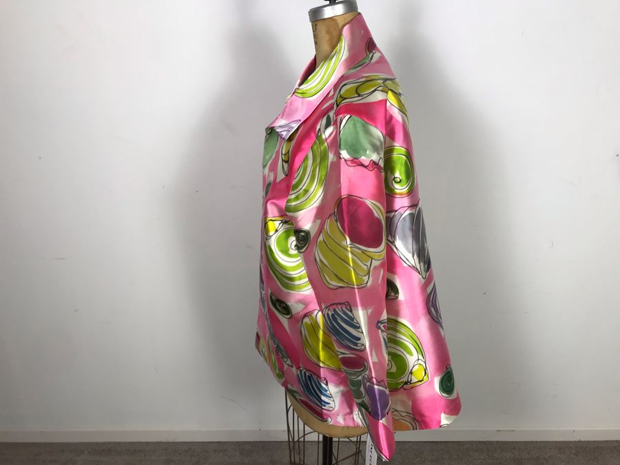 New With Tags Caroline Rose Designer Jacket Size L Retails $485 [Photo 3]