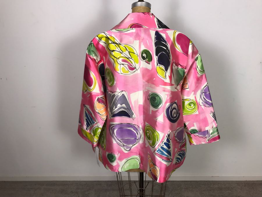 New With Tags Caroline Rose Designer Jacket Size L Retails $485 [Photo 6]