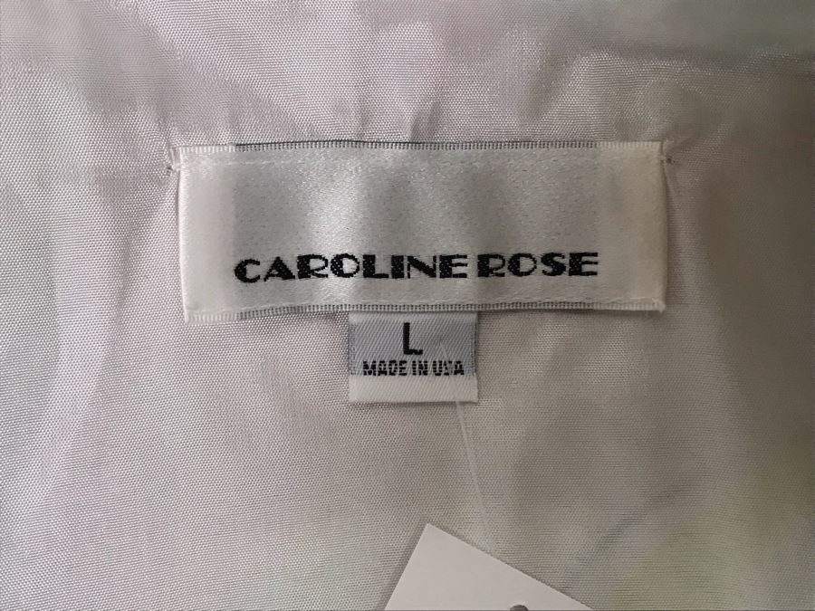 New With Tags Caroline Rose Designer Jacket Size L Retails $485 [Photo 10]