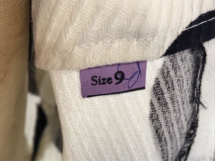 Vintage Mid-Century Black & White Polka Dot Dress With Matching Jacket Size 9 [Photo 11]