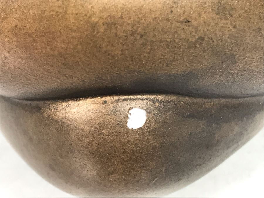 Austin Production Inc Plaster Sculpture In Bronze Finish By Arnold Bergere Titled 'Naked Embrace' Some Paint Chips Shown In Photos 16W X 8D X 13.5H [Photo 9]