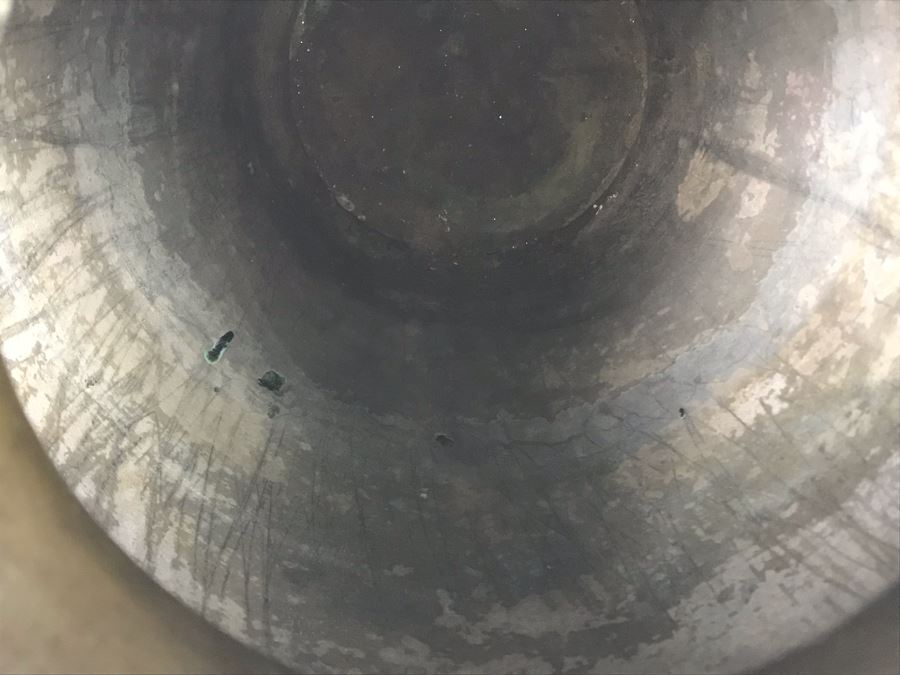 Antique Chinese Bronze Vase Ornately Decorated 9.5H X 8W HEAVY [Photo 25]