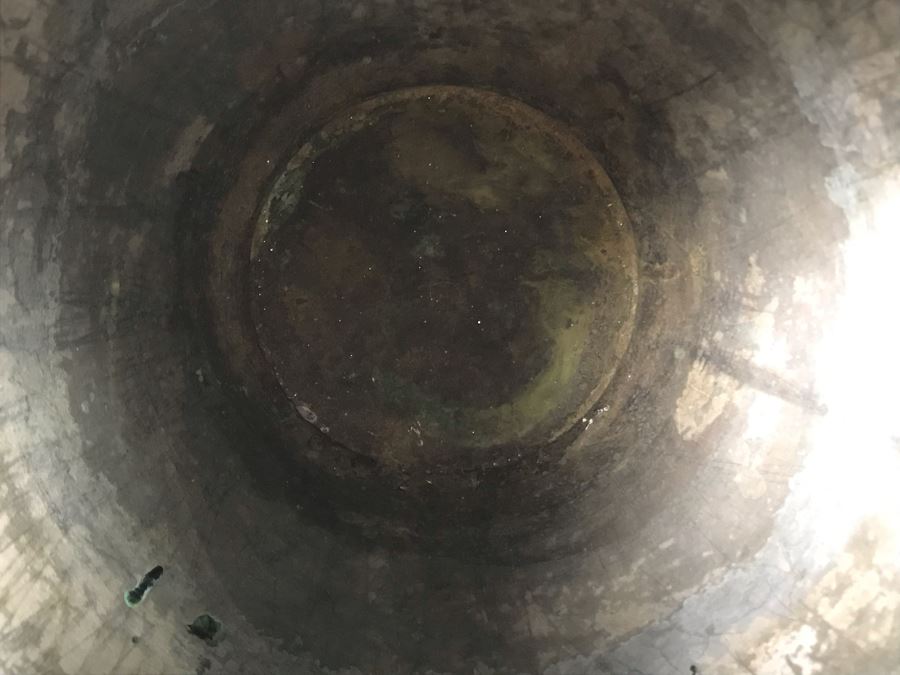 Antique Chinese Bronze Vase Ornately Decorated 9.5H X 8W HEAVY [Photo 24]