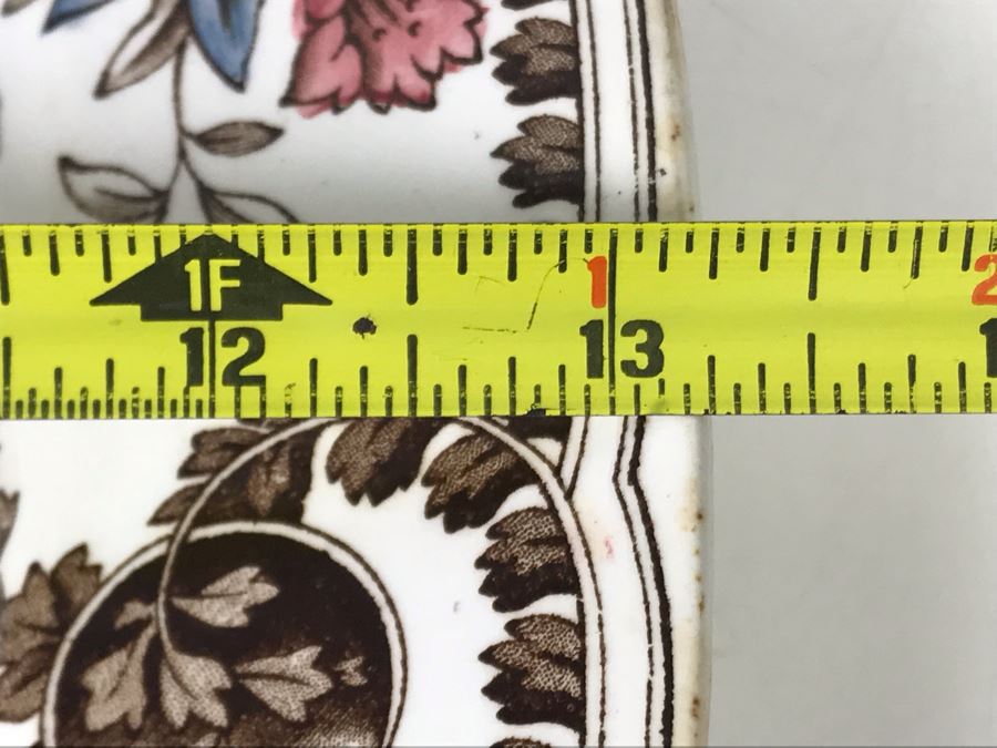 Vintage Parisian Granite Beacon Hill Pattern T. G. & F. Booth England Platter 16.5 X 13 [Photo 9]