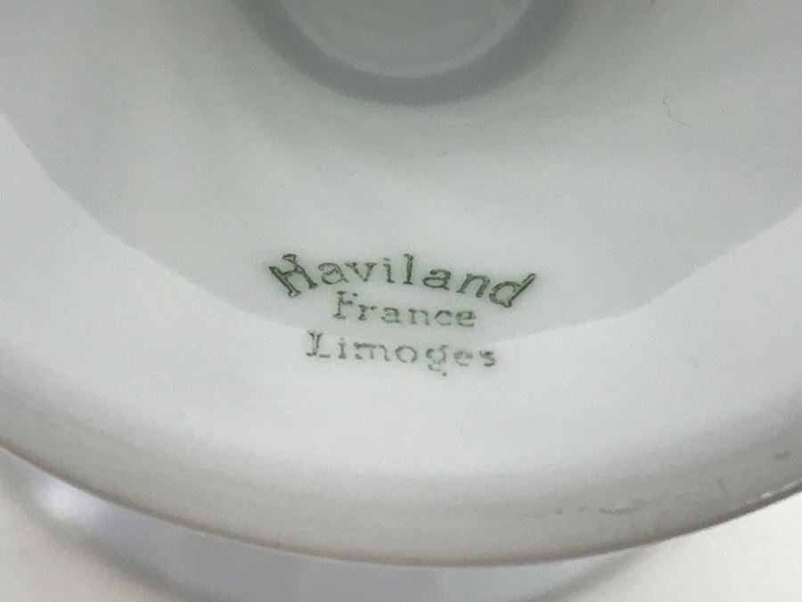 Haviland Limoges France Footed Vase 5H [Photo 3]