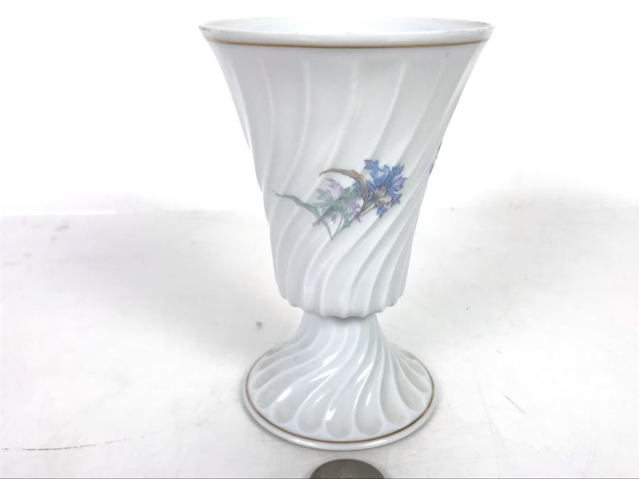 Haviland Limoges France Footed Vase 5H [Photo 6]