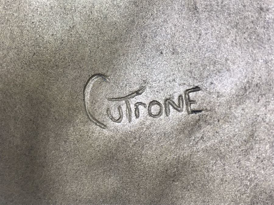 Austin Sculpture Golden Moment 'The Kiss' Plaster Sculpture In Bronze Finish By Artist John Cutrone With Original Box 20.5H [Photo 9]