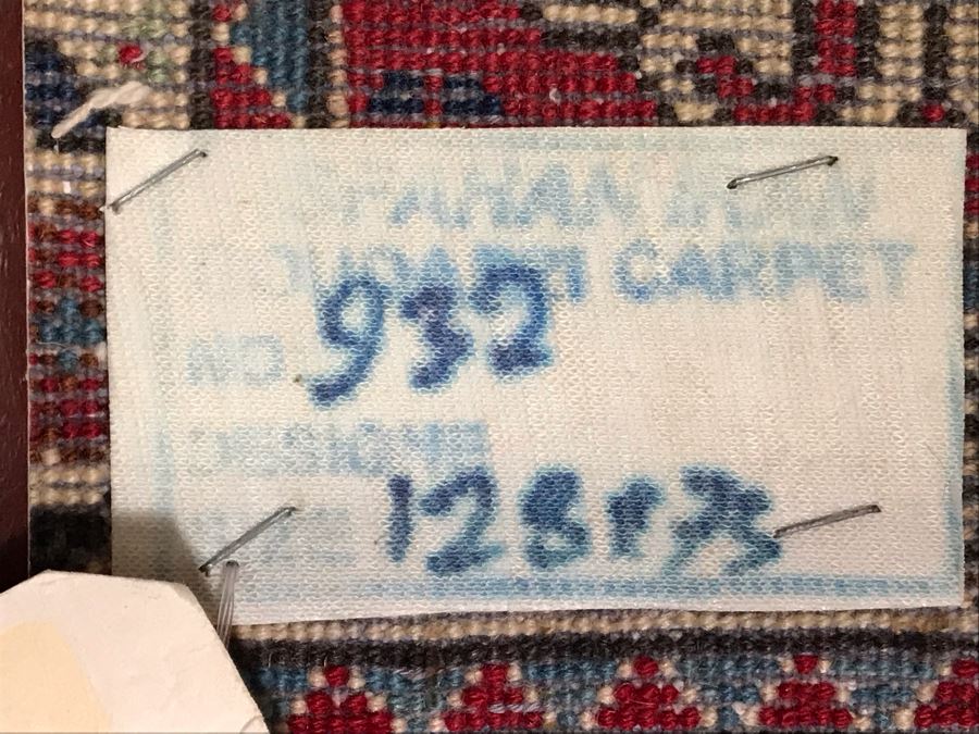 Vintage Wool Persian Rug Made In Iran 28W X 51H [Photo 9]