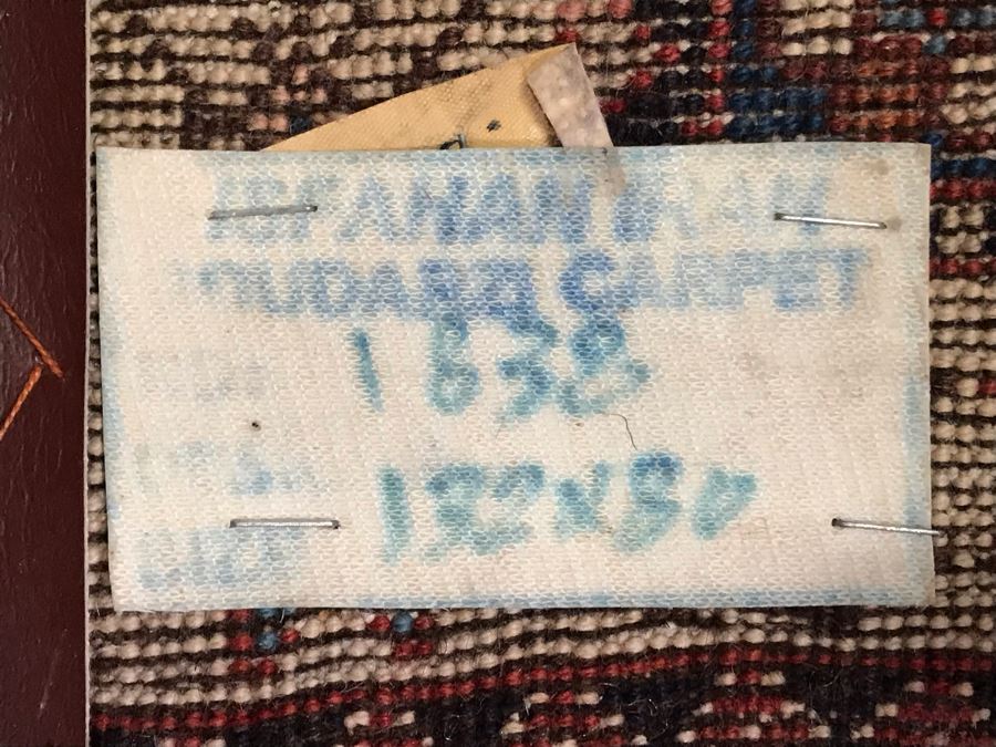 Vintage Wool Persian Rug Made In Iran 31W X 51H [Photo 9]