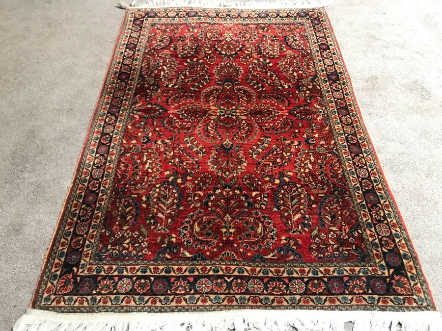 Beautiful Vintage Persian Rug 41.5W X 62H [Photo 3]