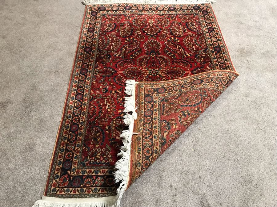 Beautiful Vintage Persian Rug 41.5W X 62H [Photo 13]