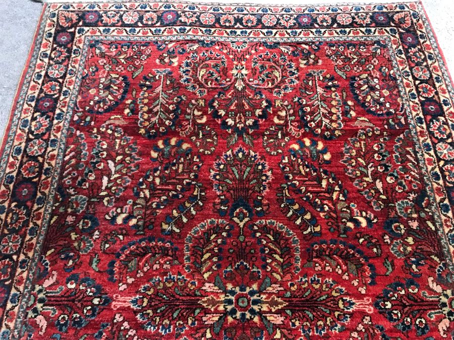 Beautiful Vintage Persian Rug 41.5W X 62H [Photo 10]