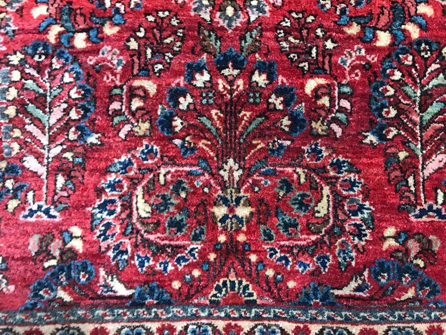 Beautiful Vintage Persian Rug 41.5W X 62H [Photo 7]