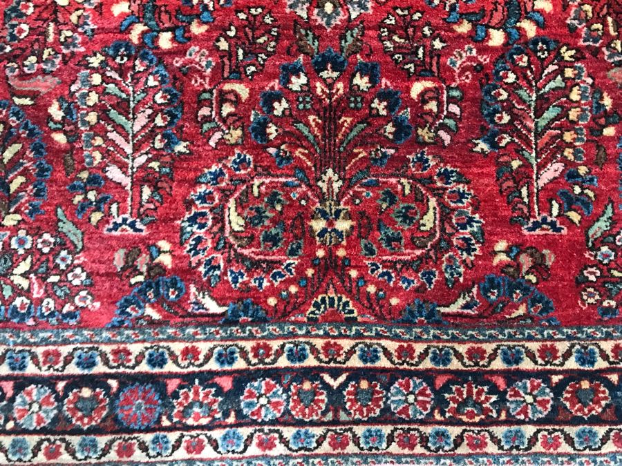 Beautiful Vintage Persian Rug 41.5W X 62H [Photo 6]
