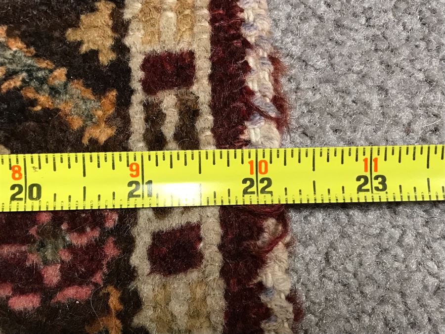 Antique Small Persian Rug 22W X 30.5H [Photo 8]